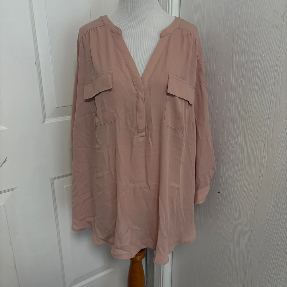 Torrid Harper Georgette Blouse M4